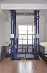 গাইড রেল কার্গো লিফট প্ল্যাটফর্ম